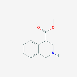 molecular formula C11H13NO2 B1631777 1,2,3,4-四氢异喹啉-4-羧酸甲酯 CAS No. 681448-82-8