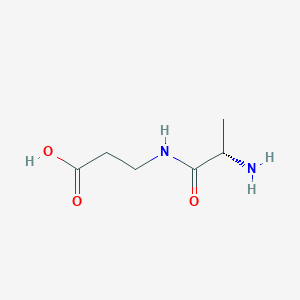 molecular formula C6H12N2O3 B1631853 H-Ala-Beta-Ala-OH 