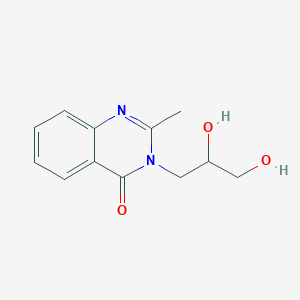 molecular formula C12H14N2O3 B163189 Diproqualone CAS No. 36518-02-2