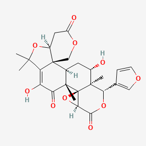molecular formula C26H28O10 B1631902 12α-羟基依伏多 CAS No. 120722-04-5