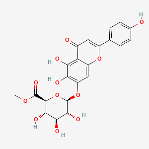 molecular formula C22H20O12 B1631948 Scutellarin methyl ester CAS No. 119262-68-9