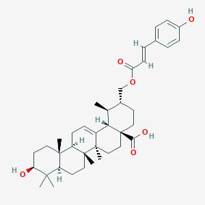 molecular formula C39H54O6 B1631978 Zamanic acid CAS No. 260393-05-3