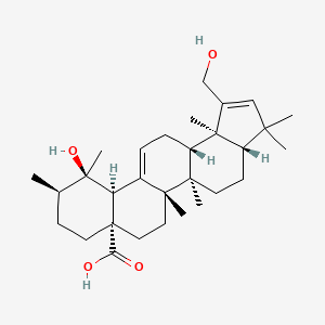 molecular formula C30H46O4 B1631990 Hyptadienic acid CAS No. 128397-09-1