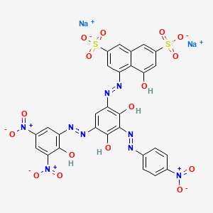 molecular formula C28H15N9Na2O16S2 B1632024 Acid Brown 75 CAS No. 6637-87-2