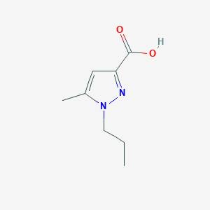 molecular formula C8H12N2O2 B1632051 5-甲基-1-丙基-1H-吡唑-3-羧酸 CAS No. 956950-99-5