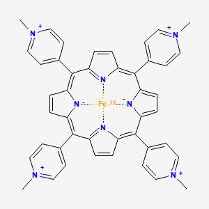 molecular formula C44H36FeN8+4 B1632057 FeTMPyP 