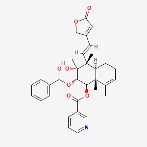 molecular formula C33H35NO7 B1632094 黄芩木脂素 B CAS No. 905929-95-5