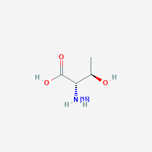 molecular formula C4H9NO3 B1632124 L-苏氨酸-15N CAS No. 80681-09-0