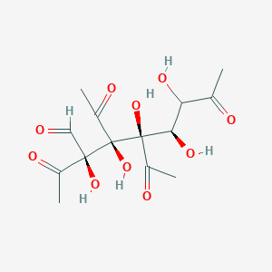 molecular formula C14H20O10 B1632139 2,3,4,6-Tetraacetyl-D-glucose 
