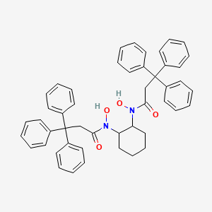 molecular formula C48H46N2O4 B1632153 (1S,2S)-N,N'-Dihydroxy-N,N'-bis(3,3,3-triphenylpropionyl)cyclohexane-1,2-diamine 
