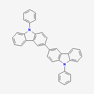 molecular formula C36H24N2 B1632169 9,9'-Diphenyl-9H,9'H-3,3'-bicarbazole CAS No. 57102-62-2