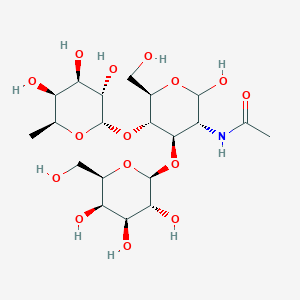 molecular formula C20H35NO15 B1632222 Lewis a Trisaccharide 