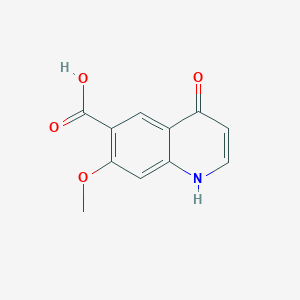 7-Methoxy-4-oxo-1,4-dihydroquinoline-6-carboxylic acid