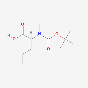molecular formula C11H21NO4 B1632251 Boc-N-ME-nva-OH 