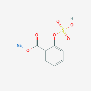 molecular formula C7H5NaO6S B1632255 Sodium sulfosalicylate 