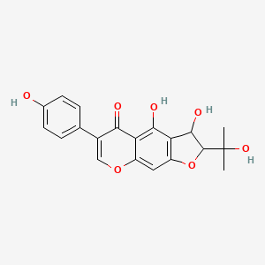 molecular formula C20H18O7 B1632257 赤花素 F CAS No. 1616592-60-9