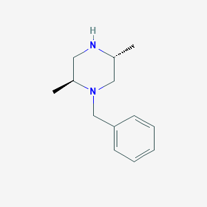molecular formula C13H20N2 B1632283 (2S,5R)-1-Benzyl-2,5-dimethylpiperazine 