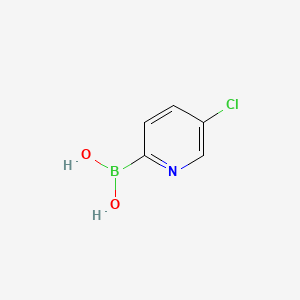 molecular formula C5H5BClNO2 B1632284 5-Chloropyridine-2-boronic acid CAS No. 652148-91-9