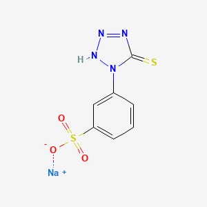 Sodium 3-(5-mercapto-1-tetrazolyl)benzene sulfonate