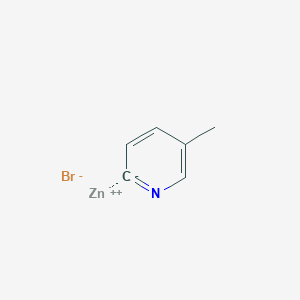 molecular formula C6H6BrNZn B1632292 5-Methyl-pyridinyl ZINC bromide 
