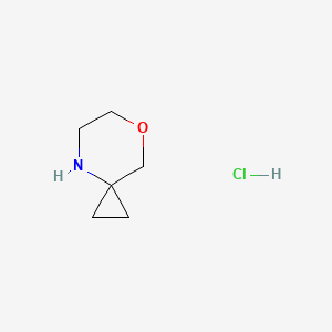 molecular formula C6H12ClNO B1632293 7-氧杂-4-氮螺[2.5]辛烷盐酸盐 CAS No. 218595-22-3