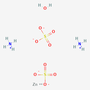 molecular formula H10N2O9S2Zn B1632294 Ammonium ZINC sulfate hydrate 