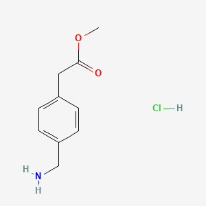 Methyl 2-(4-(aminomethyl)phenyl)acetate hydrochloride