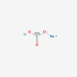 molecular formula CHNaO3 B1632313 Sodium hydrogencarbonate-13C CAS No. 87081-58-1