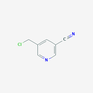 molecular formula C7H5ClN2 B1632317 5-(Chloromethyl)nicotinonitrile CAS No. 562074-59-3