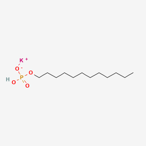 Phosphoric acid, dodecyl ester, potassium salt