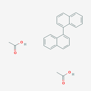 molecular formula C24H22O4 B1632334 (S)-(+)-1,1'-BI(2-Naphthyl diacetate) 