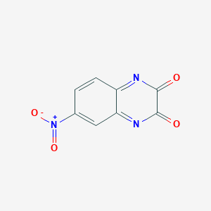 molecular formula C8H3N3O4 B1632363 6-Nitroquinoxaline-2,3-dione 