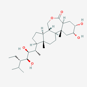 molecular formula C₂₉H₅₀O₆ B016324 Isohomobrassinolide CAS No. 80483-89-2
