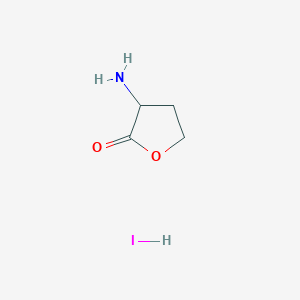 3-Aminodihydro-2(3H)-furanone hydroiodide