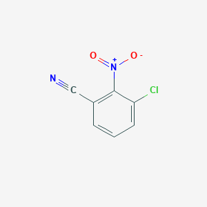 molecular formula C7H3ClN2O2 B1632440 3-Chloro-2-nitrobenzonitrile CAS No. 34662-28-7