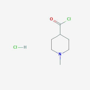 1-Methylpiperidine-4-carbonyl chloride hydrochloride