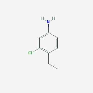 molecular formula C8H10ClN B1632496 3-氯-4-乙基苯胺 CAS No. 50775-72-9