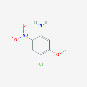 molecular formula C7H7ClN2O3 B1632522 4-Chloro-5-methoxy-2-nitro-phenylamine 