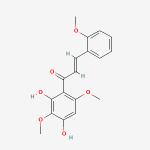 molecular formula C18H18O6 B1632536 2',4'-Dihydroxy-2,3',6'-trimethoxychalcone CAS No. 100079-39-8