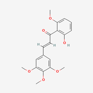 molecular formula C19H20O6 B1632549 2'-Hydroxy-3,4,5,6'-tetramethoxychalcone 