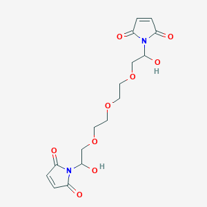 molecular formula C16H20N2O9 B1632555 1,11-Bis-maleimidotetraethyleneglycol 