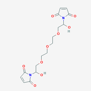 1-[2-[2-[2-[2-(2,5-Dioxopyrrol-1-yl)-2-hydroxyethoxy]ethoxy]ethoxy]-1-hydroxyethyl]pyrrole-2,5-dione