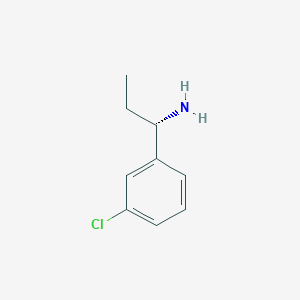 (S)-1-(3-Chlorophenyl)propan-1-amine