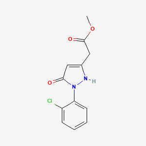 methyl [1-(2-chlorophenyl)-5-hydroxy-1H-pyrazol-3-yl]acetate