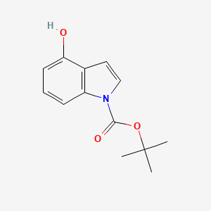 molecular formula C13H15NO3 B1632583 N-Boc-4-hydroxyindole CAS No. 879093-22-8