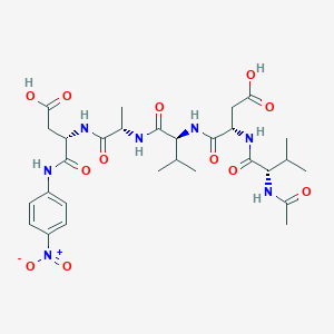 molecular formula C29H41N7O12 B1632596 Ac-VDVAD-PNA 