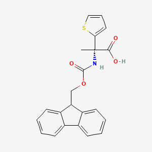 molecular formula C22H19NO4S B1632603 (S)-N-FMOC-2-Thienylalanine 