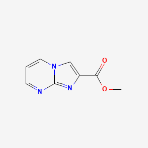 molecular formula C8H7N3O2 B1632609 甲基咪唑并[1,2-a]嘧啶-2-羧酸酯 CAS No. 1119452-82-2