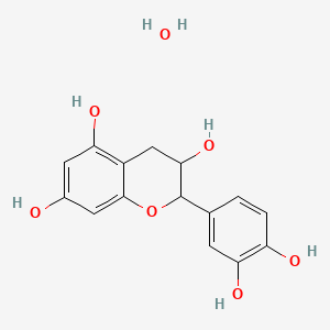 molecular formula C15H16O7 B1632615 (+/-)-Catechin hydrate 