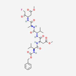 molecular formula C32H46FN5O11 B1632617 Z-Vdvad-fmk 